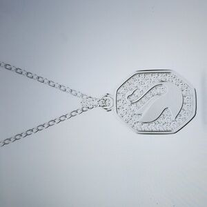 Swarovski  Signum Rhodium Swan Pendant Necklace